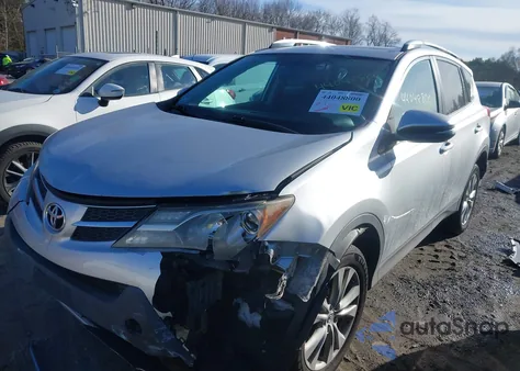 2014 Toyota Rav4 Limited из США, поврежденный, VIN 2T3DFREV7EW184137